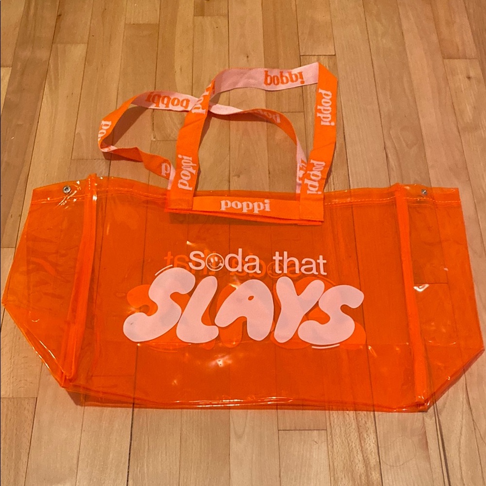 Poppi Orange Tote Bag